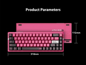 Bàn phím trục từ tính ATK RS6 để chơi game và eSports 8000Hz Bàn phím cơ nhôm đầy đủ chế độ cao cấp - Product Image 5