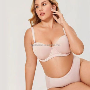 Venta al por mayor y personalización: Sujetador acolchado de alta calidad, fino, de corte alto, para uso diario, copa completa, tallas grandes, copas 34-42 D E F G GG H HH J - Product Image 3
