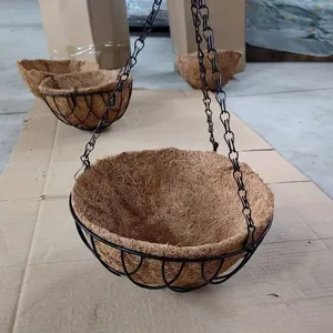 Maceta Colgante Económica y Ecológica de <span class=keywords><strong>Fibra</strong></span> de Cáscara de Coco <span class=keywords><strong>Natural</strong></span> para Uso Doméstico - Product Image 1
