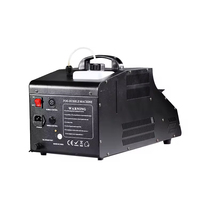 Mingtushow mesin kabut gelembung asap, untuk klub malam pernikahan portabel Co2 es kering 900W LED putih Rx 580 5A aluminium Aloi 80 100W