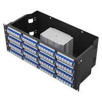 Panneau de brassage multifonctionnel 1U 2U 3U 4U 24 ports à fibre optique Gestion modulaire des câbles pour les réseaux 5G Nouveau modèle Garantie 3 ans