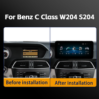 Pour Mercedes-Benz Classe C W204 S204 NTG 4.0/4.5, autoradio 12,3 pouces, avec CarPlay sans fil et Android Auto, unité multimédia