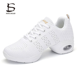 Scarpe da ballo in Mesh da <span class=keywords><strong>donna</strong></span> con vendita calda moderna <span class=keywords><strong>Jazz</strong></span> scarpe da ballo moderne - Product Image 2