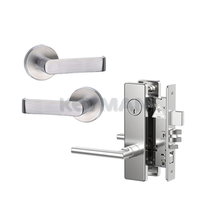 KEYMAN ANSI Premium Qualität Einst eck zylinder Lockset Rosette Typ Edelstahl Hardware Sicherheits schloss - Product Image 2