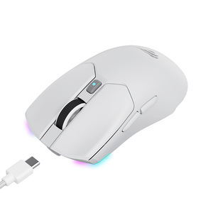 Hwati ms974wb 2.4g वायरलेस माउस rgb गेमिंग माउस के लिए Gamer रिचार्जेबल प्रोग्रामिंग एर्गोनोमिक - Product Image 3