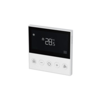 Thermostat de pièce pour ventilo-convecteur SIEMENS, contrôle de la température ambiante RDQ411MB avec écran LCD, Modbus-RTU RS485 IP30, contrôle HVAC