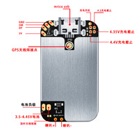 Dernier modèle de mini-traceur GPS 2G + 4G avec puce ZX905 4G CAT-1, module PCB compatible avec les applications Android et iOS, garantie d'un an