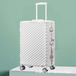 Women's Trolley <b>Suitcase</b> 24 28 Inch Combination Lock Lightweight Durable Spinner <b>Wheels</b> Business Travel Luggage - Product Image 2