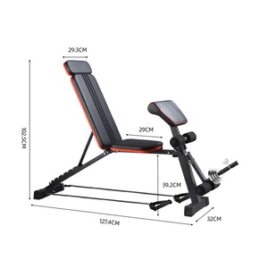 Banc de musculation réglable multi-positions pour haltères et barres, idéal pour la maison - Product Image 6