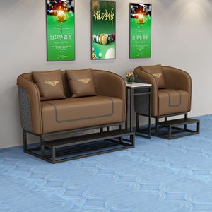 Chaise de spectateur pour salle de billard, en cuir, mousse haute élasticité, durable, résistante à l'eau, pour usage commercial et bureautique - Product Image 3
