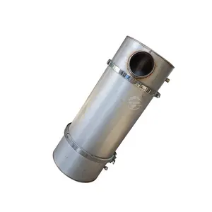 Silencieux de tuyau d'échappement en acier inoxydable SQS haute qualité DPF SCR convertisseur catalytique