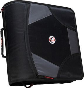 Free Sample BSCI Large PortableFactory Carrying <b>Binder</b> Trading Protection Book PU polyester Zipper <b>Toploader</b> Card Case Holder - Product Image 4