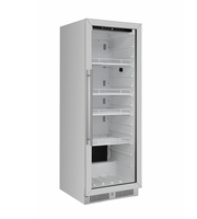 VI110B refroidisseur de boissons Commercial, armoire en verre réfrigérateur porte en acier inoxydable refroidisseur de boissons pour supermarché