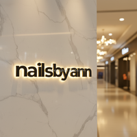 Enseigne de magasin LED personnalisée par le fabricant, enseigne extérieure 3D personnalisée, panneau logo LED, enseigne commerciale avec lettres LED