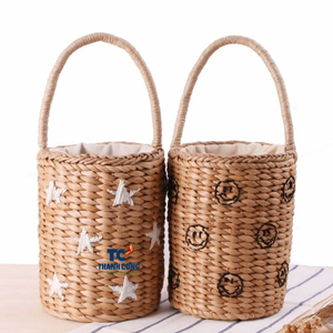 Bán Sỉ Nước Hyacinth Giỏ Trang Trí Ngôi Nhà Của Bạn Với Các Đối Tượng Đẹp Cho Dễ Dàng Mang Handmade Bởi Việt Nam - Product Image 2