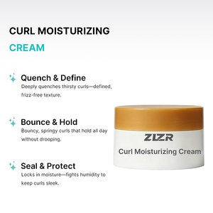 Crème hydratante et définissante pour boucles, sans sulfate, biologique, végane, à tenue forte, soin nourrissant, vente en gros - Product Image 1