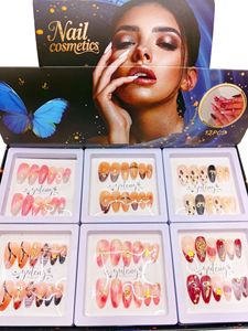 <span class=keywords><strong>Ongles</strong></span> pressés <span class=keywords><strong>de</strong></span> luxe avec logo personnalisé, pointes 3D personnalisées avec strass, <span class=keywords><strong>faux</strong></span> <span class=keywords><strong>ongles</strong></span> en acrylique, <span class=keywords><strong>ongles</strong></span> artificiels - Product Image 6