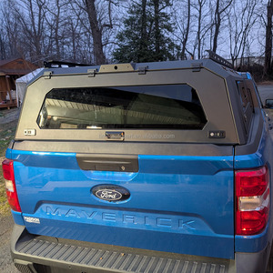 Hard Top Steel 4X4 Pickup Truck Canopy Caps para <span class=keywords><strong>2022</strong></span>-2025 <span class=keywords><strong>Ford</strong></span> Maverick Impermeable <span class=keywords><strong>Camper</strong></span> Covers Sliding Windows Toppers en venta - Product Image 2