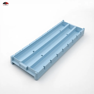 Caja de bandeja de núcleo de plástico HQ NQ <span class=keywords><strong>BQ</strong></span> PQ con tapa para muestras de perforación geológica y Minera - Product Image 2