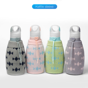 Bouteilles d'eau pliables en silicone pour le voyage en plein air, vente en gros, 500 ml, gourde de sport portable pour eau chaude - Product Image 5