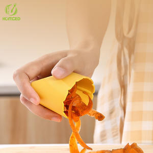 Manual Mini Plastic PP <b>Fruit</b> Peeler with Stainless Steel Blade Sustainable Portable Home Use Tool for Vegetables and Fruits - Product Image 5