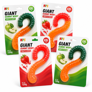 Venta al por mayor <span class=keywords><strong>de</strong></span> caramelos Halal dulces gomosos gigantes a granel surtidos personalizados - Product Image 1
