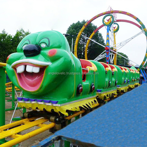Venta caliente Niños Favorito Mini Montaña Rusa Deslizante Wacky Worm Train Rides para parque de atracciones al aire libre - Product Image 2