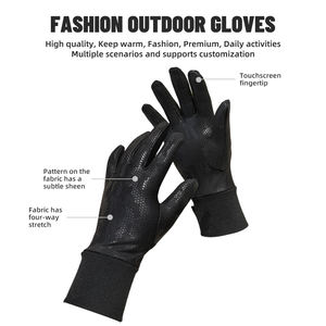 Yüksek Kaliteli Sıcak Moda Premium Su Geçirmez Yalıtımlı Özelleştirilebilir Kayak/Snowboard Eldivenleri Dokunmatik Ekran Parmak Ucu Ayrık Parmaklı - Product Image 2