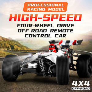 Voiture de course télécommandée 4x4 RC tout-terrain, modèle réduit 1/18, moteur brushless, haute vitesse, avec pilote simulé à l'intérieur - Product Image 2