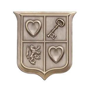 Adventure Game Shield Enamel Pins Retro Key Heart Collect Brooches Lapel Badge Backpack Clothes Jewelry Pin Gift for The Game