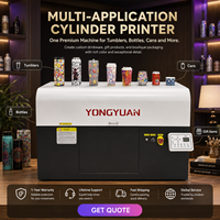 Nouvelle imprimante jet d'encre UV Ricoh pour produits cylindriques, tasses, bouteilles et produits coniques (360°, légèrement effilés) I1600 I3200 CF3 G5i – Garantie 1 an
