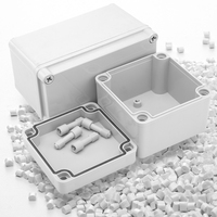 Vente chaude ABS plastique IP66 étanche PC250 * 80*85 boîtier de Distribution de commutateur extérieur électronique et Instruments d'instruments