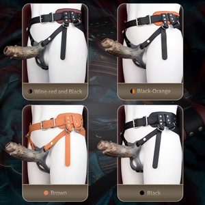 Arnés para agrandamiento del pene masculino NNSX, funda para pene Monster, arnés sexy, potenciador de estimulación sexual, accesorio para pene, juguetes sexuales - Product Image 5