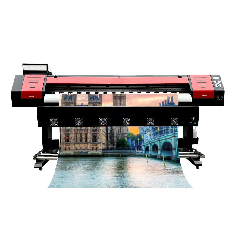 Best sale upgrade kinerja terbaik 1.6M 1.8M eco solvent printer Inkjet plotter