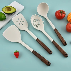 Juego de 28 Utensilios de Cocina de Silicona Antiadherentes, Juego de Espátulas, Utensilios de Cocina con Soporte - Product Image 3