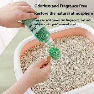 Pour chaton toilette artefact ingrédients naturels fournitures d'élimination des odeurs avec désodorisant <span class=keywords><strong>de</strong></span> litière pour <span class=keywords><strong>chat</strong></span> parfumé 250ml - Product Image 5