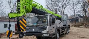 Bon prix, grue sur camion Zoomlion 25 tonnes d'occasion ZTC251V avec moteur et boîte de vitesses, prix bas à vendre - Product Image 6