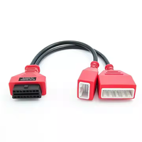 Pour Nissan Sylphy 16 + 32 adaptateur de passerelle Sylphy 16pin câble ajoutant une clé pas besoin de mot de passe fonctionne avec Autel IM508 IM608 Lonsdor K518S