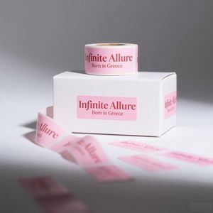 Autocollant de feuille d'or transparent étanche de marque personnalisée OEM autocollant décoratif en vinyle adhésif transparent - Product Image 1