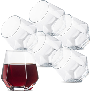 Copas de Vino sin Tallo de 12 oz al por Mayor, Copas para Beber Champán, Vasos para Whisky - Product Image 2