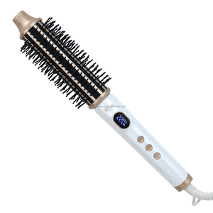 Voluminizador/<span class=keywords><strong>Cepillo</strong></span> Alisador <span class=keywords><strong>Termico</strong></span> Calentamiento rápido Control de temperatura inteligente Salón Volumen <span class=keywords><strong>Cepillo</strong></span> caliente Rizador de cabello - Product Image 3