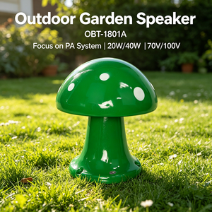 OBT-1801A Haut-parleur professionnel PA, système de sonorisation extérieur étanche pour jardin, enceinte de terrain - Product Image 1