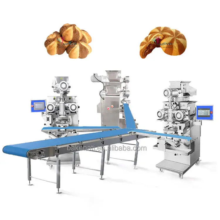 Çift dolum börek hazırlama makinesi iki renk çikolata dolu çerezler maker makinesi