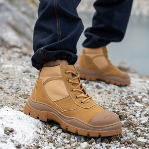 Scarpe da Lavoro OLICOM con Punta in Acciaio Antiurto e Antiperforazione per Uomo, Suola in Gomma Resistente all'Usura, Comode e Alla Moda - Product Image 1