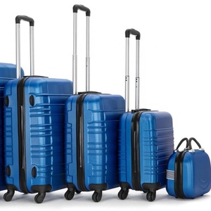 4 pezzi di alta qualità Set di valigie con bordo rigido 14 "18" 22 "26" in <span class=keywords><strong>policarbonato</strong></span> valigie in plastica