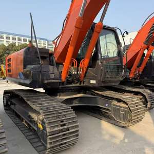 Excavatrice sur chenilles hydraulique Hitachi Zx220GC d'origine japonaise de 22 tonnes, d'occasion, avec moteur Cummins, excellent état - Product Image 5