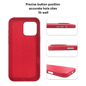 Funda de Teléfono de Lujo con Diseño Resistente a Impactos para <span class=keywords><strong>iPhone</strong></span> <span class=keywords><strong>11</strong></span> 13 15 16 <span class=keywords><strong>Pro</strong></span> Max, Funda Protectora de Cuero PU Negra para Celular - Product Image 3