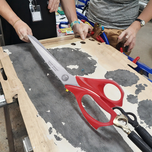 Golden 10 Inch Soft Handle High Quality Stainless Steel Tailor's <b>Scissors</b> for Cutting <b>Sewing</b> & Fabric Tailoring - Product Image 3