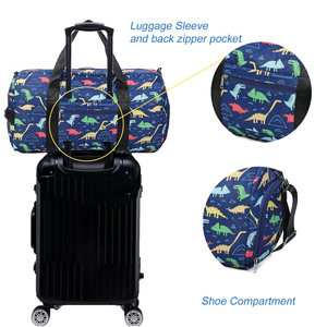 กระเป๋าเดินทางสำหรับเด็ก กระเป๋าสะพายข้างสำหรับเด็กชายและเด็กหญิง กระเป๋าใส่ของสำหรับค้างคืน กระเป๋าถือสำหรับเดินทาง ออกกำลังกาย เล่นกีฬา เต้นรำ - Product Image 2