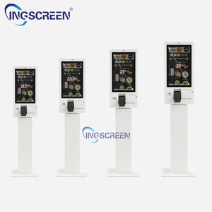 Quiosco de pago de pedidos de autoservicio interactivo INGSCREEN, Monitor de pantalla táctil automático, máquina Registradora para restaurante - Product Image 3